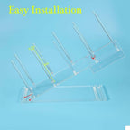 PAMISO Disposable Cups Holder, Large Acrylic Coffee Bar Organizer for 20oz,
