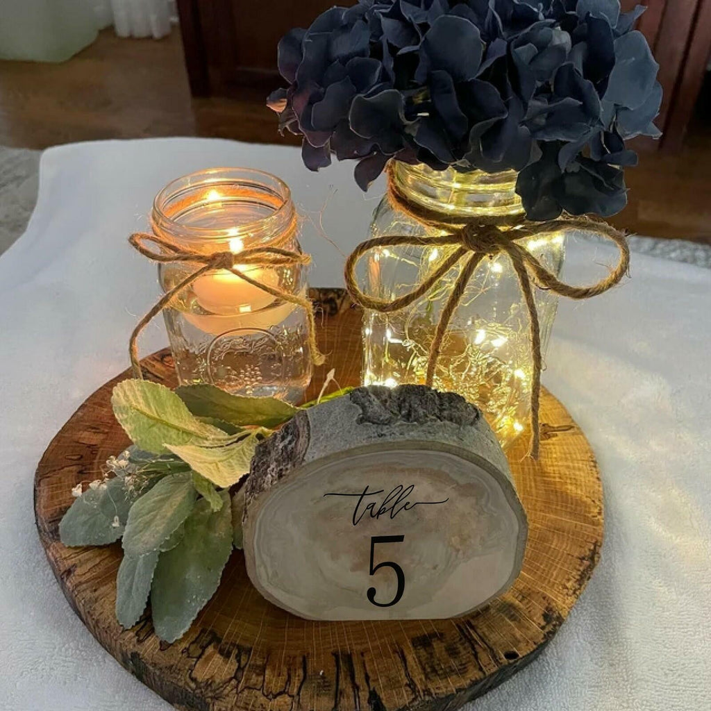 Wooden Table Numbers, 1-10 Wedding Table Numbers, Table Numbers 1-10 Perfect for