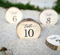 Wooden Table Numbers, 1-10 Wedding Table Numbers, Table Numbers 1-10 Perfect for