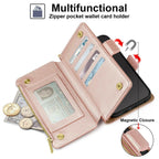 Antsturdy Compatible with Samsung Galaxy S25 Plus Wallet Case with Card