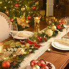 Valery Madelyn 6 Feet Pre-Lit Christmas Garland with Lights for Mantle, Lighted