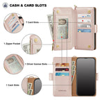 Antsturdy Compatible with Samsung Galaxy S25 Plus Wallet Case with Card