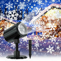 Christmas Projector Lights Outdoor, GUSODOR Dynamic Snowflake Projector IP65