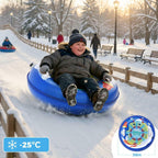 Kids Snow Tube Sleds 3 Pack, 36" Inflatable Snow Sled, Heavy Duty PVC Sledding