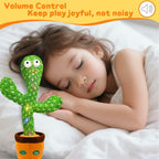 Interactive Baby Toys Dancing Talking Cactus Toy,Funny Gift for Infant 6-18