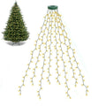 BOLWEO Christmas Tree Lights, 280LED Christmas Lights for Tree 8 Modesfor