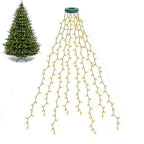 BOLWEO Christmas Tree Lights, 280LED Christmas Lights for Tree 8 Modesfor