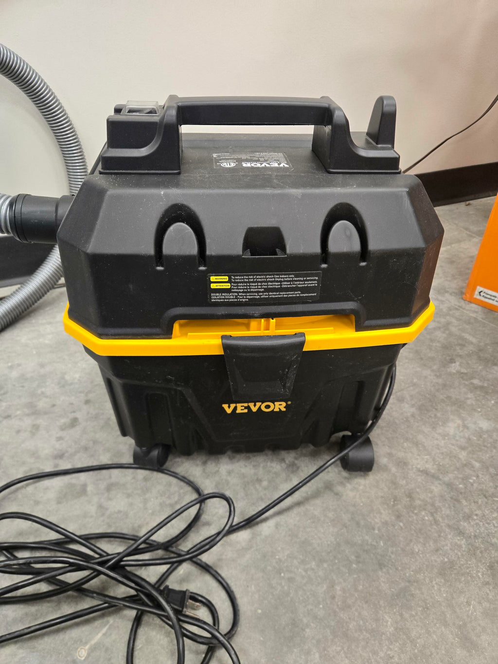 VEVOR Wet/Dry Vacuum Shop Vac 4 Gallon 5 Peak HP 3-in-1 Blower Portable