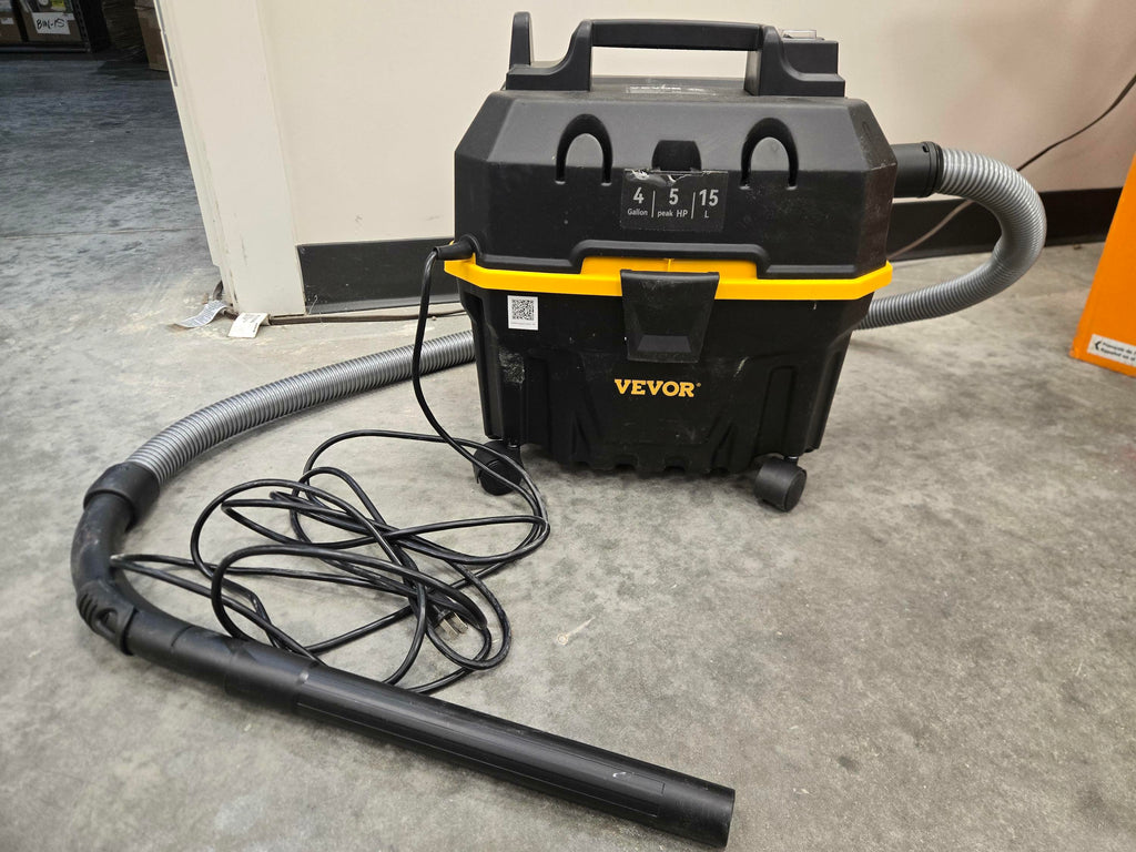 VEVOR Wet/Dry Vacuum Shop Vac 4 Gallon 5 Peak HP 3-in-1 Blower Portable