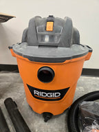 RIDGID Canister Vacuum Cleaner Long-lasting Motor