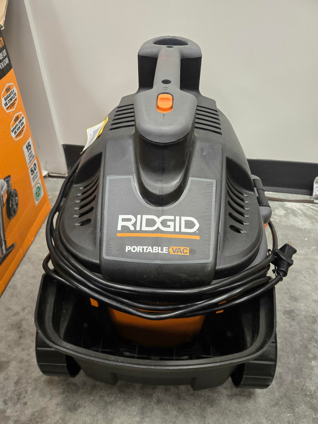 Ridgid WD4070 4 Gallon Portable Vacuum