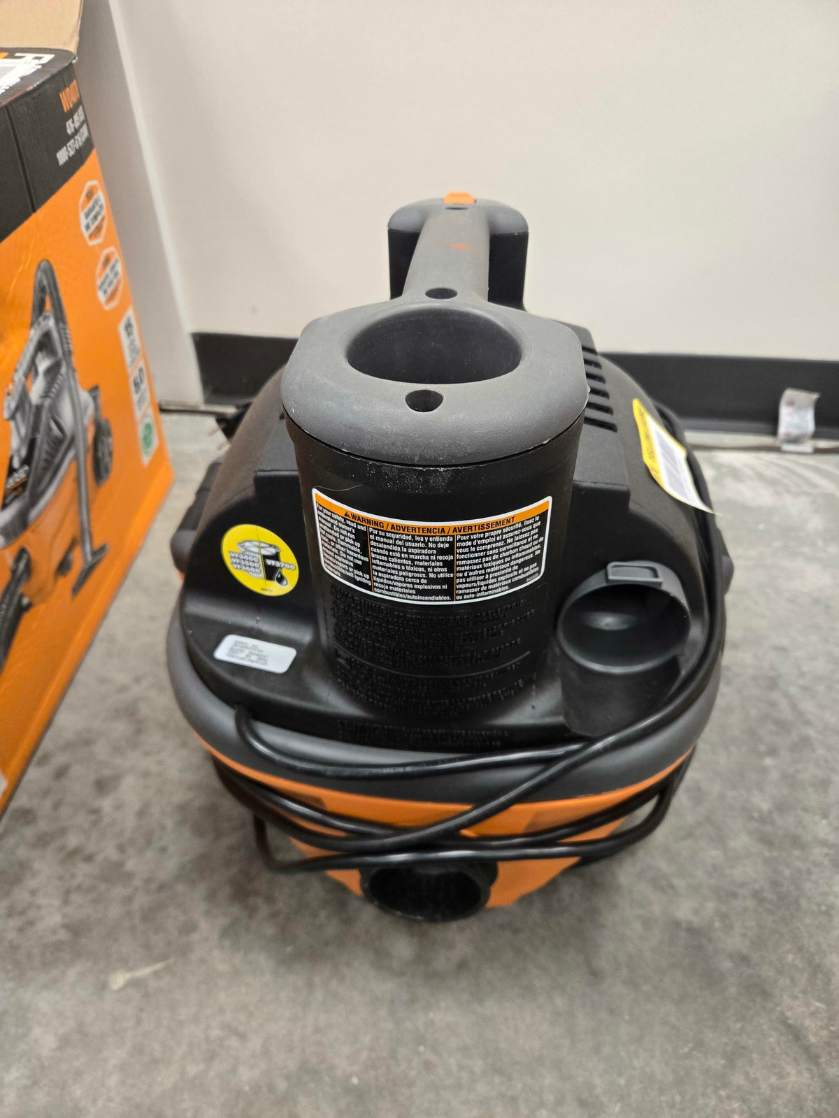 Ridgid WD4070 4 Gallon Portable Vacuum