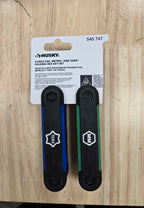 Husky SAE/Metric Folding Hex Key Set With Bonus Torx Set (2-Piece)