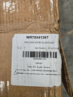 GE Café WR78X41367 Freezer Door Glass Gray Genuine OEM Refrigerator Part
