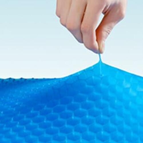 Yimiyaa Gel Seat Cushion, Double Thick Egg Gel Cushion for Pressure Pain Relief,